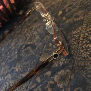 BVLGARI 2001 Diamond Cut Tortoise Framed Glasses